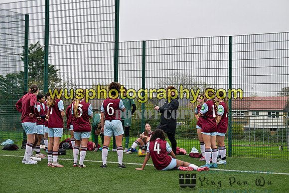 20241109-135742 West Ham United Warriors Girls U16 v Charlton Athletic Academy Girls U16