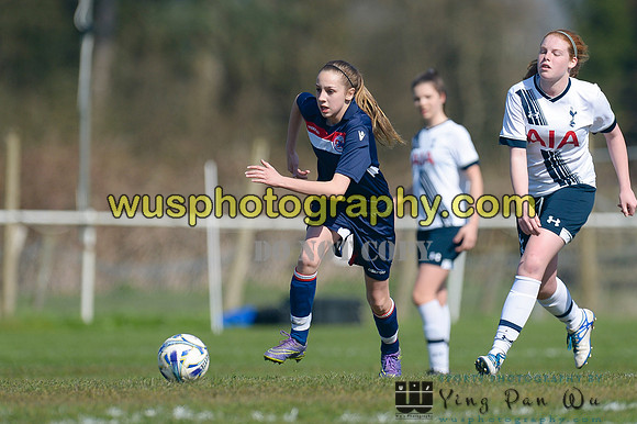 20160402-113039-2 Denham United Girls U14 v Tottenham Hotspur Girls U14