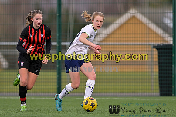 20230201-152911F Tottenham Hotspur Women FC WSL Academy U21 v Ipswich Town Women FC U21