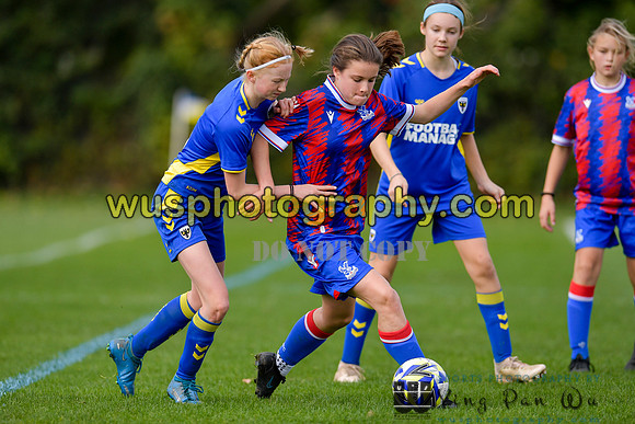 20221015-115336 AFC Wimbledon Girls U14 v Crystal Palace FC Girls U14