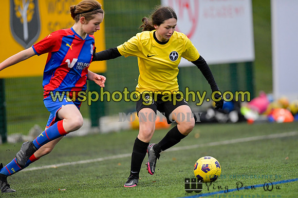 20211127-145945A Crystal Palace FC Girls U14 v Watford Ladies FC Hornets U14