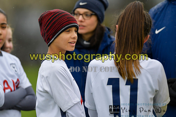 20180203-105636 Tottenham Hotspur Girls U13 v Pro Direct Academy BXB Girls U13 White