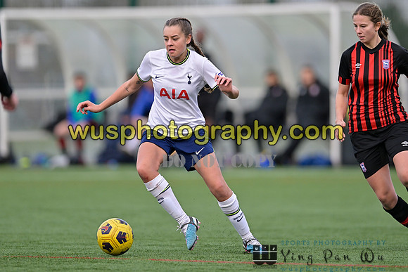 20230201-151604A Tottenham Hotspur Women FC WSL Academy U21 v Ipswich Town Women FC U21