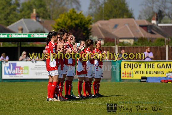 20190421-140440 Charlton Athletic Womens FC v Tottenham Hotspur Ladies FC