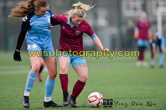 20220115-151039E West Ham United Performance Girls U16 v London City Lionesses U16
