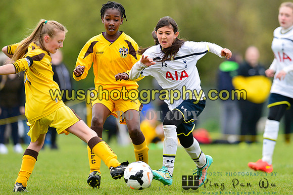 20150426-112459-2 Tottenham Hotspurs Girls U11 v Sutton United Girls U11
