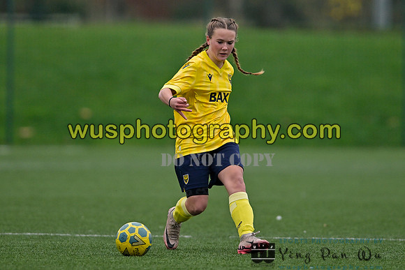 20241109-101121 West Ham United Performance Claret Girls U14 v Oxford United Girls U14