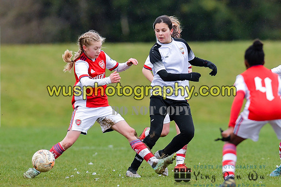 20220305-141258 London Bees Academy U14 v Arsenal FC Girls U13