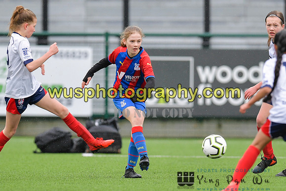20220313-114557C Crystal Palace FC Girls U12 v Kew Park Rangers Girls U12 Reds