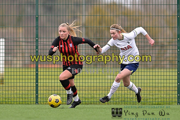 20230201-141351 Tottenham Hotspur Women FC WSL Academy U21 v Ipswich Town Women FC U21