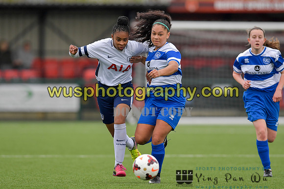 20180415-164704J Queens Park Rangers Girls U16 v Tottenham Hotspur Girls U15