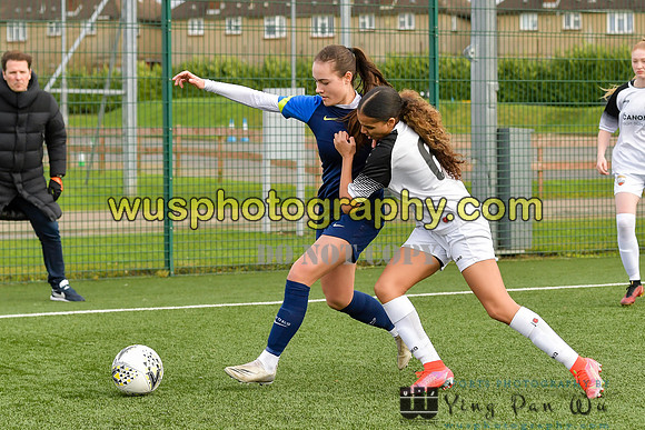 20220129-135458 London Bees Academy U16 v Tottenham Hotspur Women FC JTP U16