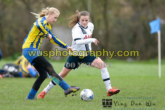 20160206-114303 Tottenham Hotspur Girls U14 v Harvesters FC Girls U14