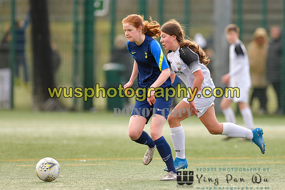 20220129-140206 London Bees Academy U16 v Tottenham Hotspur Women FC JTP U16