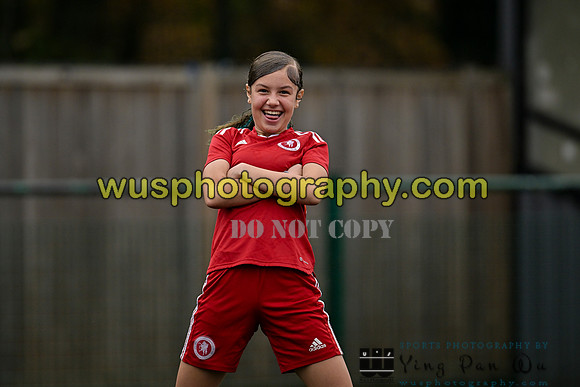 20241026-110252C Millwall Lionesses U16 v Welling United Academy Girls U16