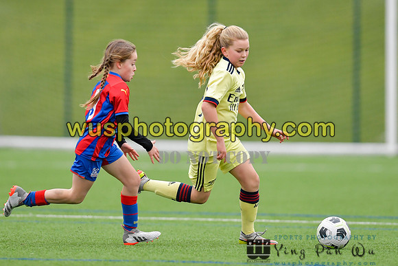 20220122-143732A Crystal Palace FC Girls U12 v Arsenal FC Girls U12