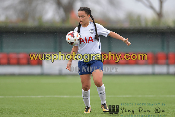 20180415-155910 Queens Park Rangers Girls U16 v Tottenham Hotspur Girls U15