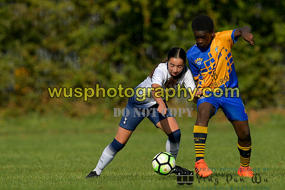 20181007-104244 Tottenham Hotspur Girls U14 v White Star Boys U14