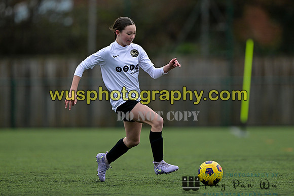 20250222-102910 Millwall Lionesses U12 v New Level Soccer Girls U12