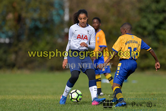 20181007-115059 Tottenham Hotspur Girls U14 v White Star Boys U14