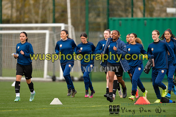 20211211-101409 West Ham United Academy Girls U16 v London Bees Academy U16