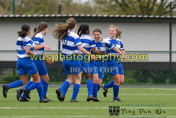 20180415-164751A Queens Park Rangers Girls U16 v Tottenham Hotspur Girls U15