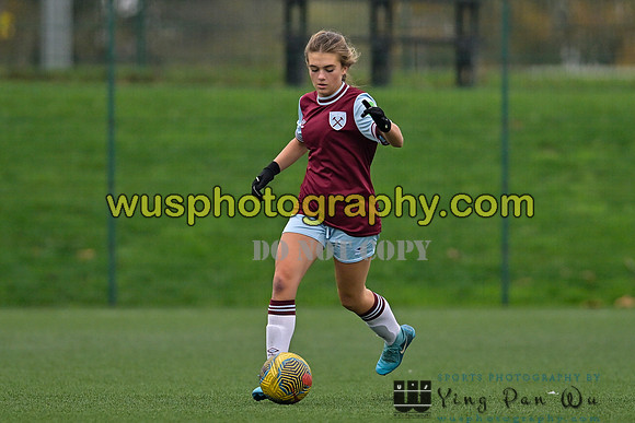 20241109-132003A West Ham United Warriors Girls U16 v Charlton Athletic Academy Girls U16