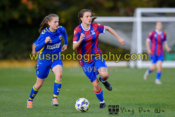 20221015-114619E AFC Wimbledon Girls U14 v Crystal Palace FC Girls U14