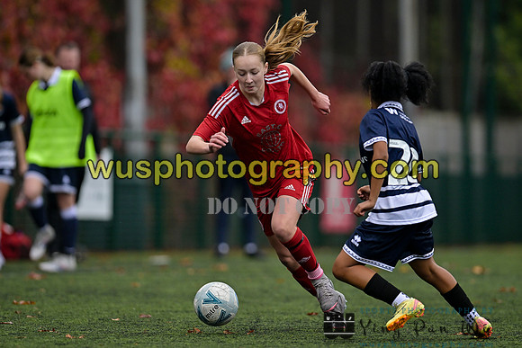 20241026-111324 Millwall Lionesses U16 v Welling United Academy Girls U16