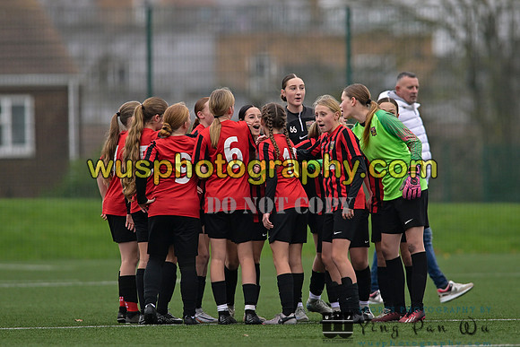 20241130-100043 West Ham United Warriors Girls U14 v Fareham Town Youth FC Girls U14