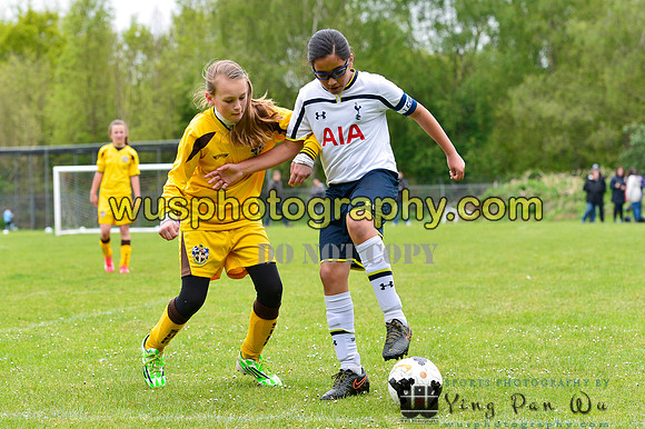 20150426-112211 Tottenham Hotspurs Girls U11 v Sutton United Girls U11