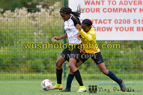 20210821-110511 London Bees Academy U14 v Kent Football United Girls U14