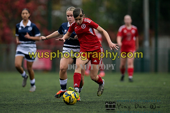 20241026-104132B Millwall Lionesses U16 v Welling United Academy Girls U16