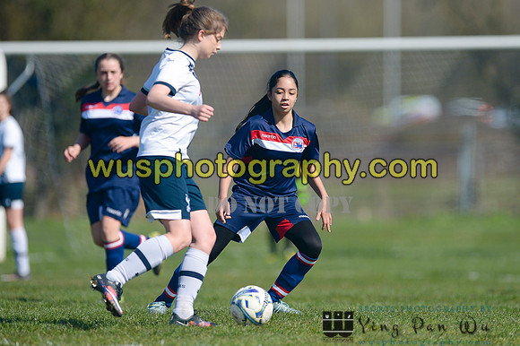 20160402-112934 Denham United Girls U14 v Tottenham Hotspur Girls U14