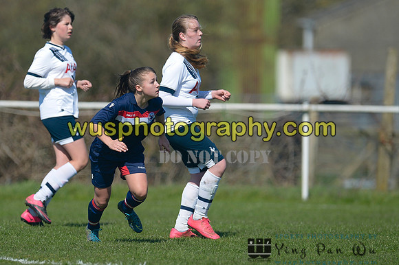 20160402-121225-3 Denham United Girls U14 v Tottenham Hotspur Girls U14