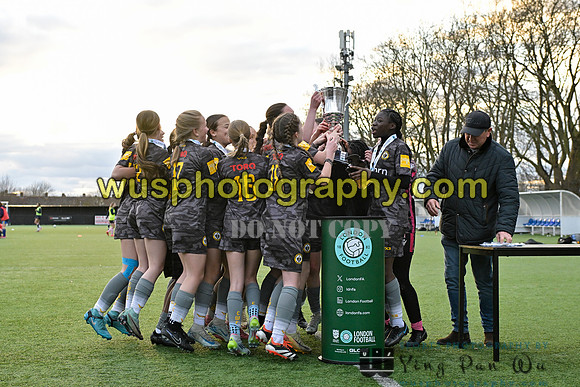 20250316-173435 Cray Wanderers Youth FC Girls U15 v Hashtag United Girls U15