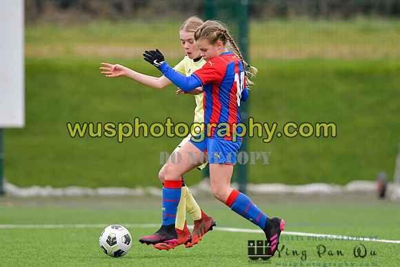 20220122-143548 Crystal Palace FC Girls U12 v Arsenal FC Girls U12