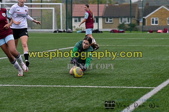 20241109-122841 West Ham United Warriors Girls U16 v Charlton Athletic Academy Girls U16