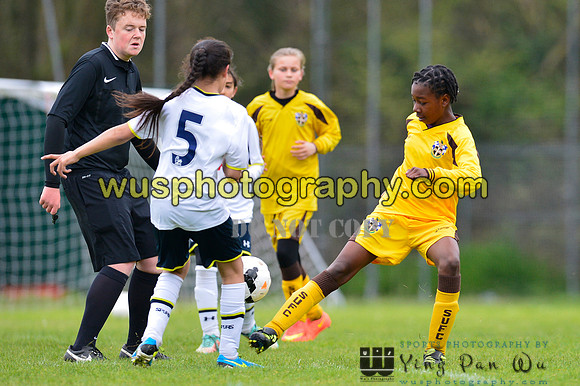 20150426-103920 Tottenham Hotspurs Girls U11 v Sutton United Girls U11