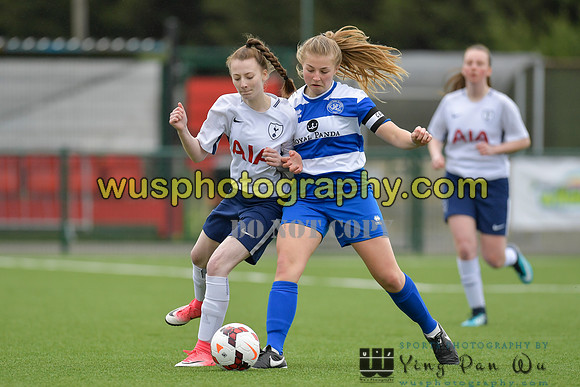 20180415-161814D Queens Park Rangers Girls U16 v Tottenham Hotspur Girls U15