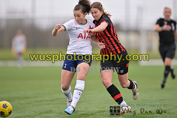 20230201-140642A Tottenham Hotspur Women FC WSL Academy U21 v Ipswich Town Women FC U21
