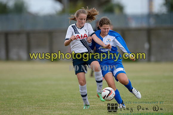 20160820-122321-2 Tottenham Hotspur Girls U14 v Yaxley FC Girls U14