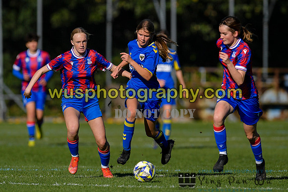 20221015-105712D AFC Wimbledon Girls U14 v Crystal Palace FC Girls U14