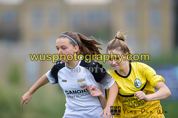 20210821-105842A London Bees Academy U14 v Kent Football United Girls U14