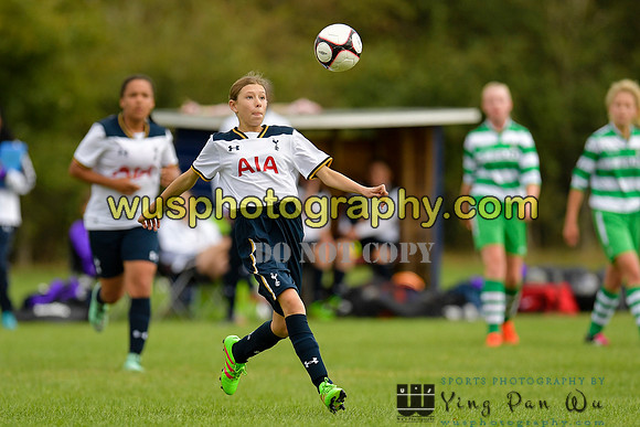 20161002-114836 Tottenham Hotspur Girls U14 v Writtle Minors FC Girls U14