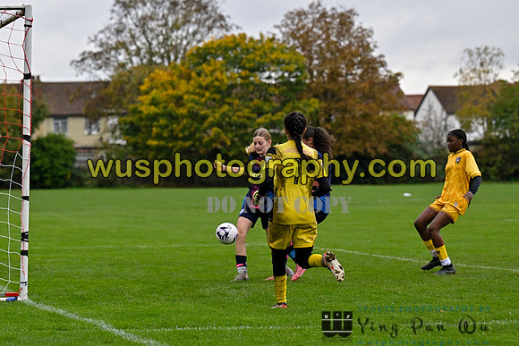 20241102-124829 Sutton United Girls U13 v Hartland Girls Academy U13