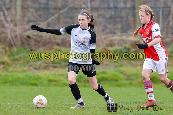20220305-135100 London Bees Academy U14 v Arsenal FC Girls U13