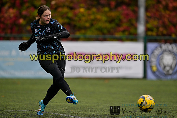 20241026-103533C Millwall Lionesses U16 v Welling United Academy Girls U16