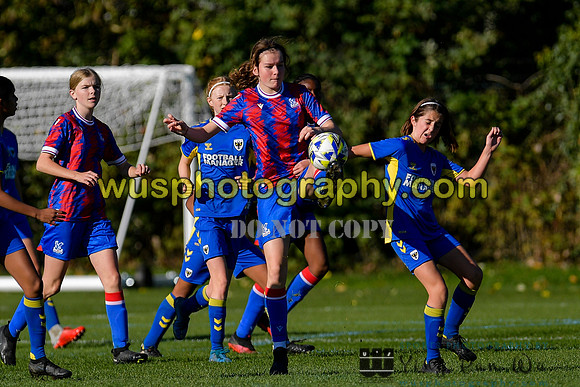 20221015-103751A AFC Wimbledon Girls U14 v Crystal Palace FC Girls U14