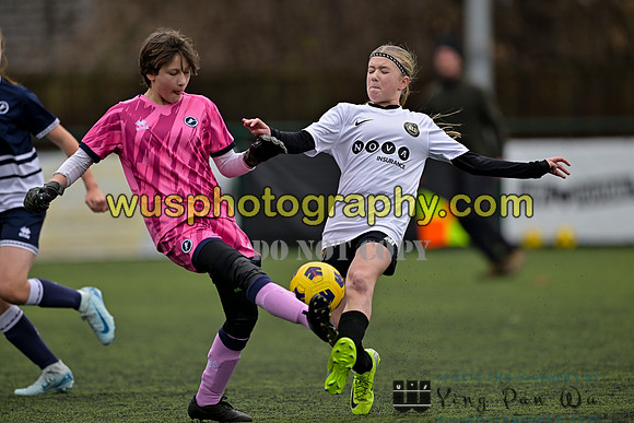 20250222-103600A Millwall Lionesses U12 v New Level Soccer Girls U12